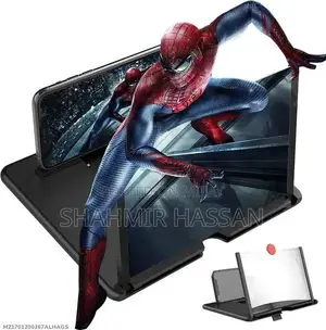 Photo - Portable Video Screen Amplifier - Black Plastic Magnifier