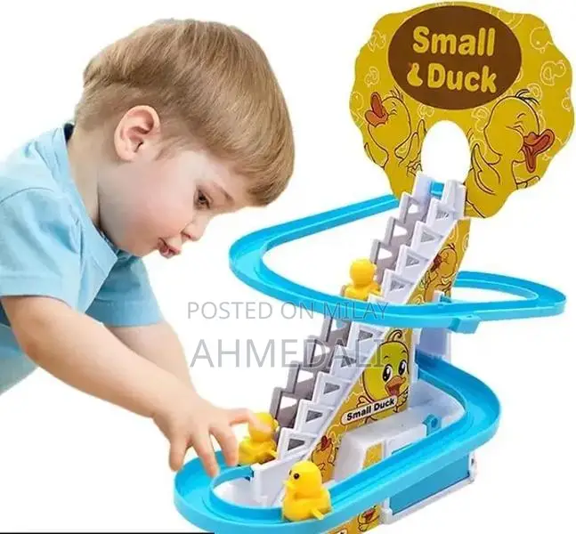 Musical Duck Kids Climbing Toy with Slides and Ladder