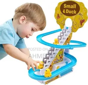 Musical Duck Kids Climbing Toy with Slides and Ladder
