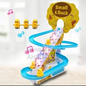 Musical Duck Kids Climbing Toy with Slides and Ladder