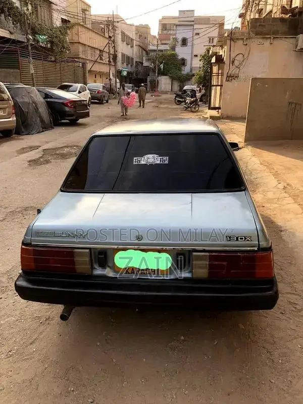 Classic Nissan Sunny B11 Sedan - Well-Maintained Vintage Car