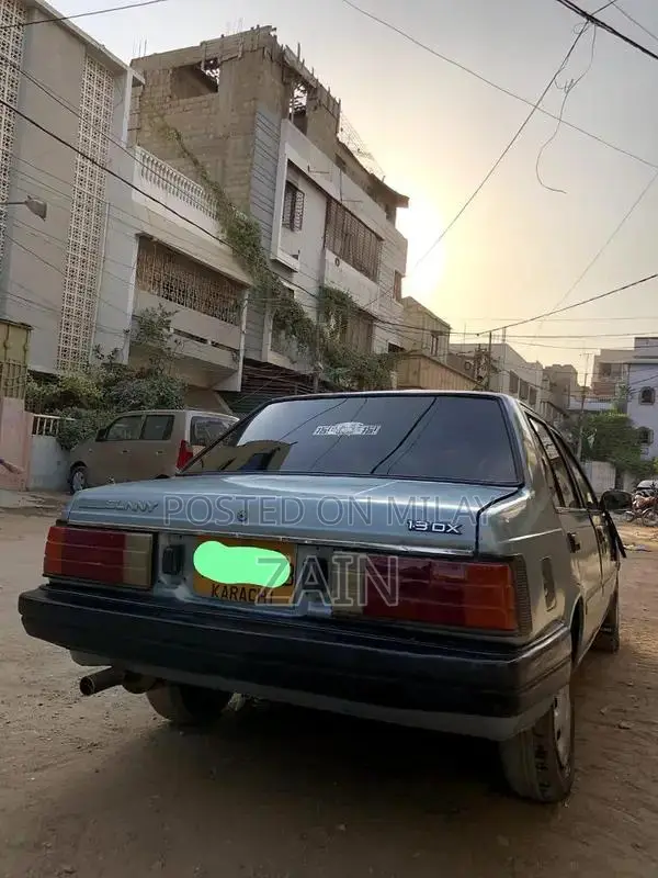 Classic Nissan Sunny B11 Sedan - Well-Maintained Vintage Car