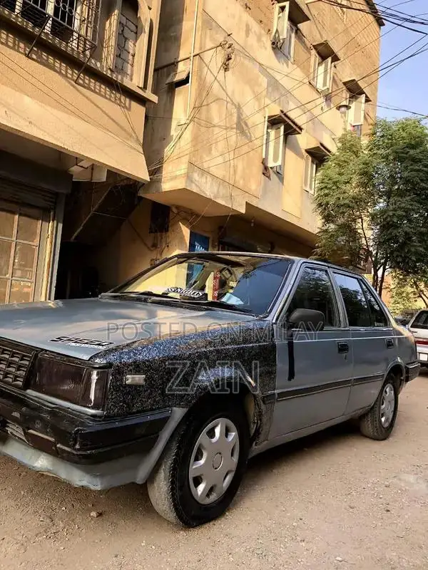 Classic Nissan Sunny B11 Sedan - Well-Maintained Vintage Car