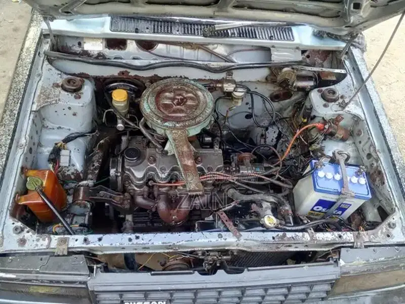 Classic Nissan Sunny B11 Sedan - Well-Maintained Vintage Car