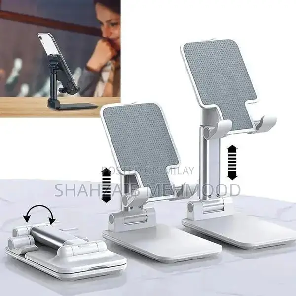 Adjustable Portable Desktop Phone Holder Stand for Smartphones