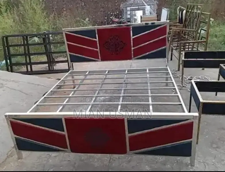 Steel Bed Frames - Single, Double, and King Size Options