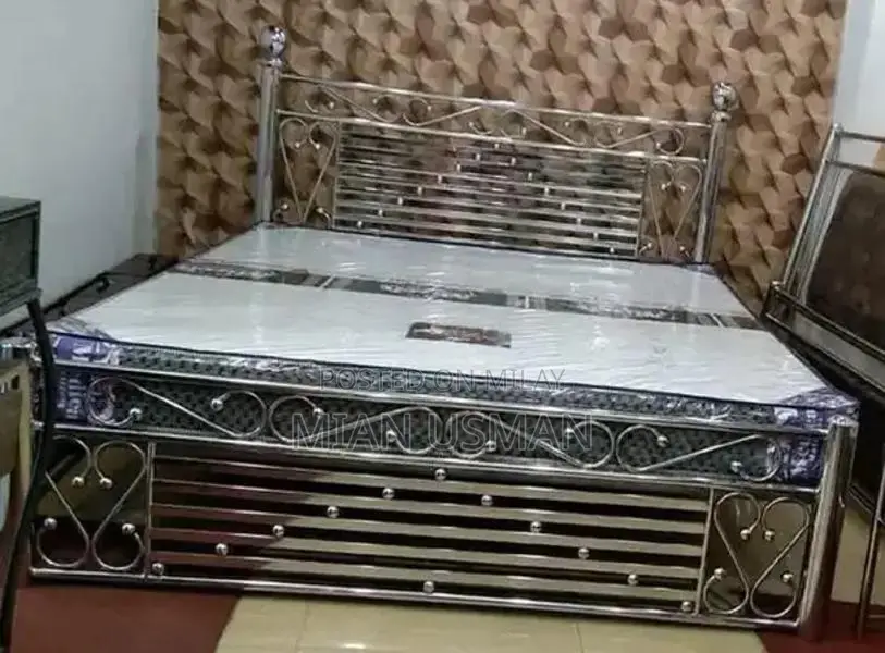 Steel Bed Frames - Single, Double, and King Size Options