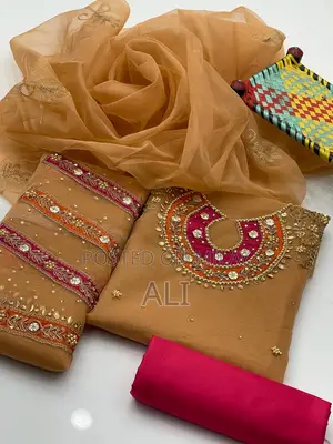 Fancy Article Unstitched Dress