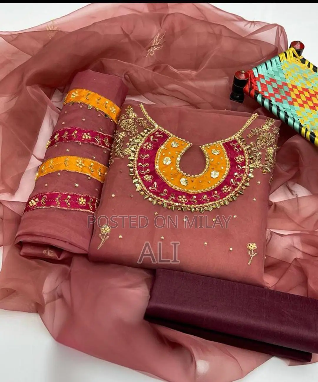 Fancy Article Unstitched Dress