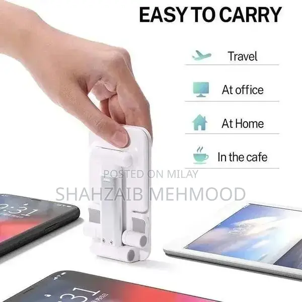 Adjustable Portable Desktop Phone Holder Stand for Smartphones