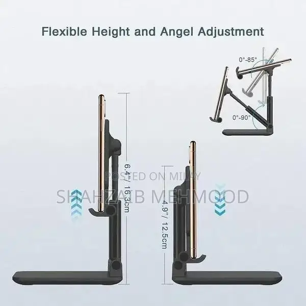 Adjustable Portable Desktop Phone Holder Stand for Smartphones