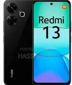 8GB RAM Smartphone with 128GB Storage, Sleek Black Design