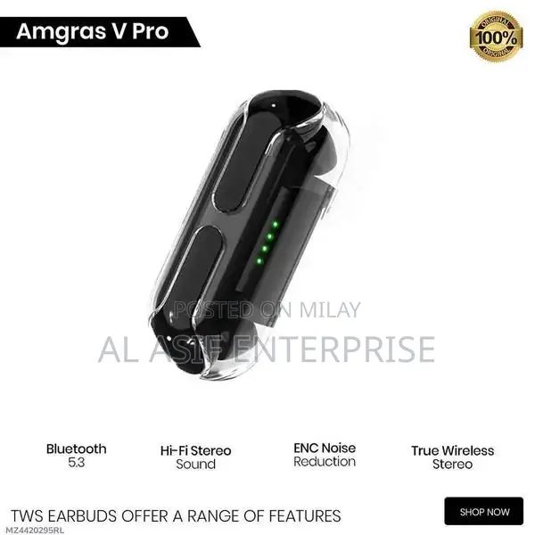 Multicolor Wireless Earbuds with Noise Cancellation and Touch Controls