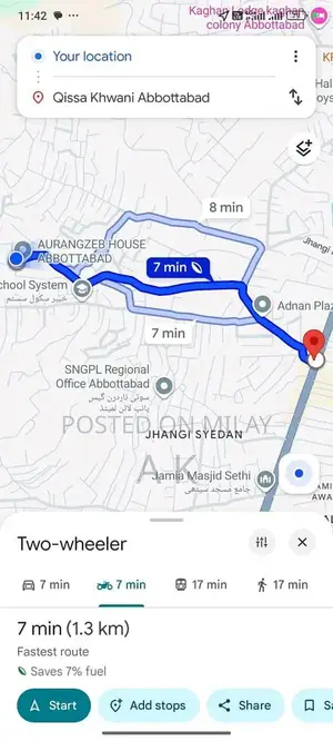 Land Plot with Gas Infrastructure in Qasa Khawani Area