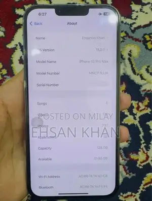 Apple iPhone 13 Pro Max - 128GB Excellent Condition