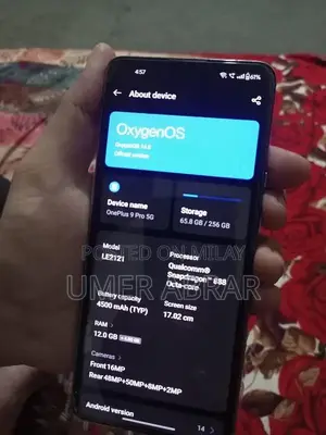 High-Performance OnePlus 9 Pro 5G Smartphone