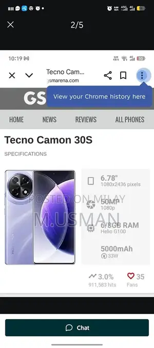 Powerful Smartphone with 8GB RAM and 256GB Storage