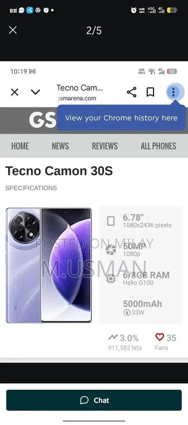 Powerful Smartphone with 8GB RAM and 256GB Storage