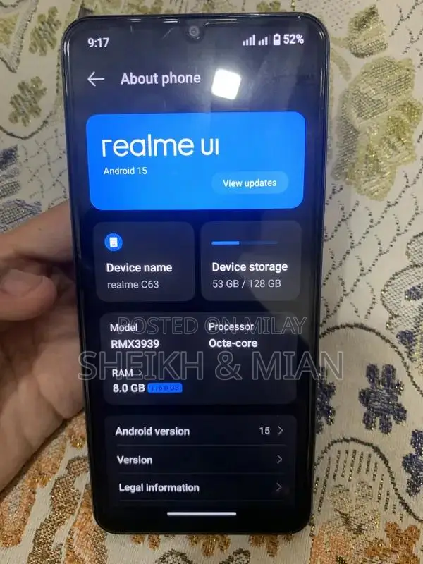 Compact Android Smartphone with Expandable Storage