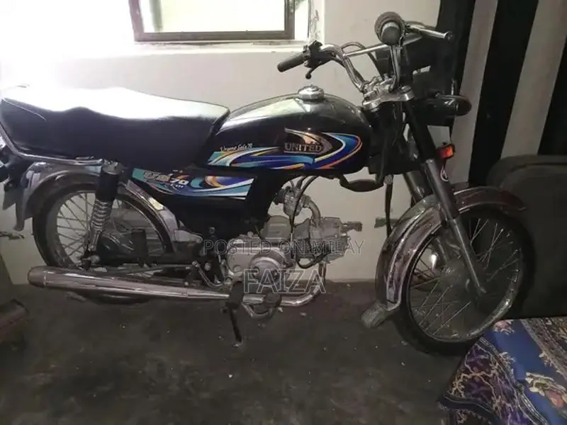 United 70cc Motorcycle - High Performance Two-Wheeler