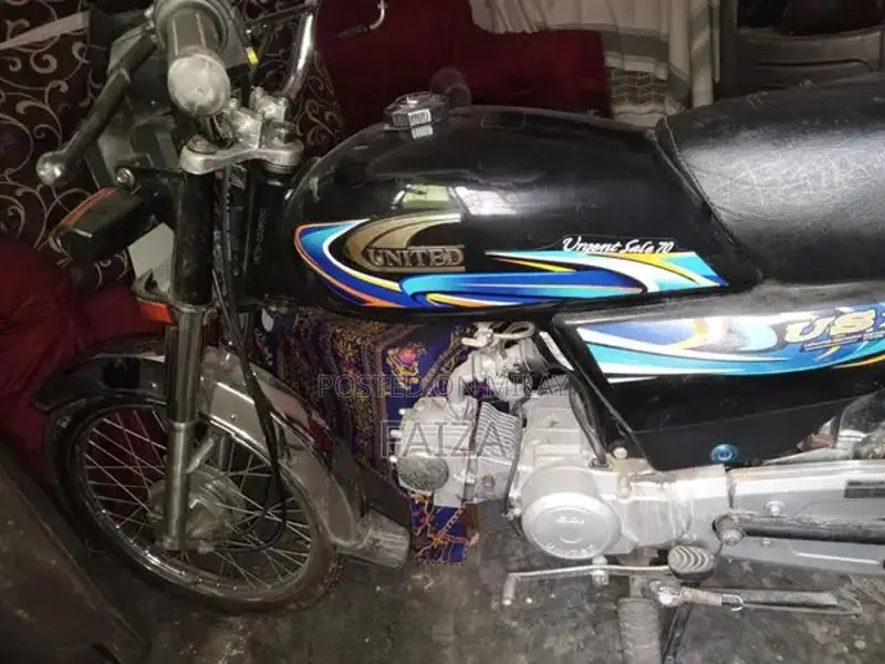 United 70cc Motorcycle - High Performance Two-Wheeler