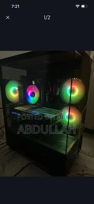 Photo - Gaming pc with 24inch1080p hp monitor