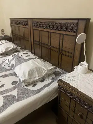 Set of single bed with original molty foam mattress