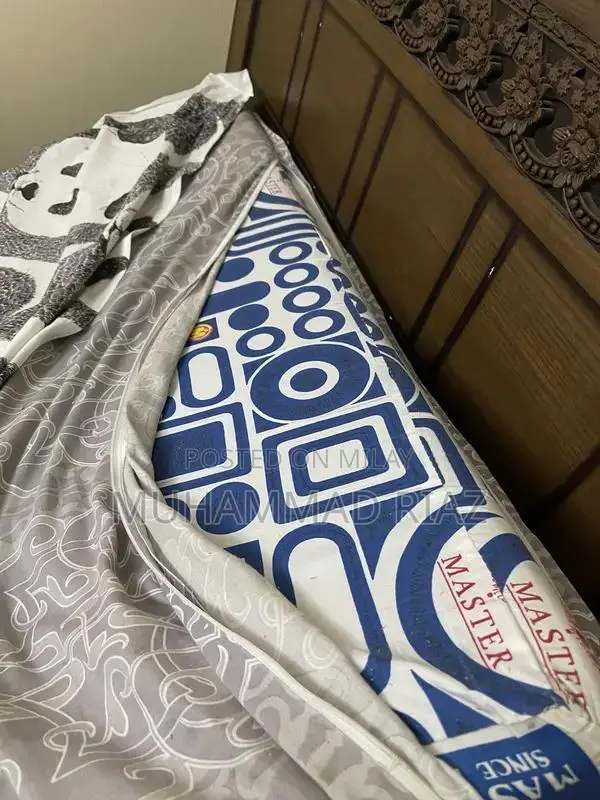 Set of single bed with original molty foam mattress