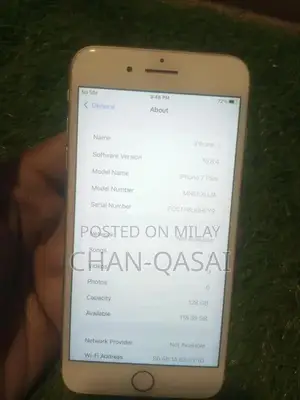 iphone 7 plus PTA  (128 GB)