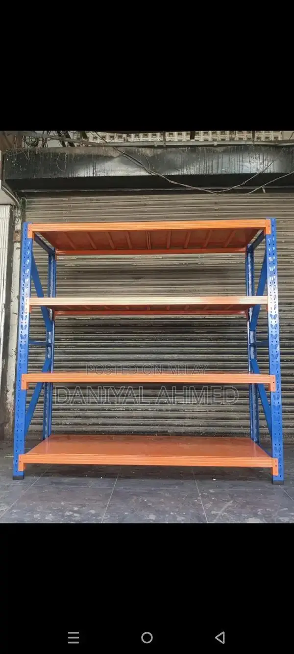 brand new imported warehouse racks shelves 600 kg capacity