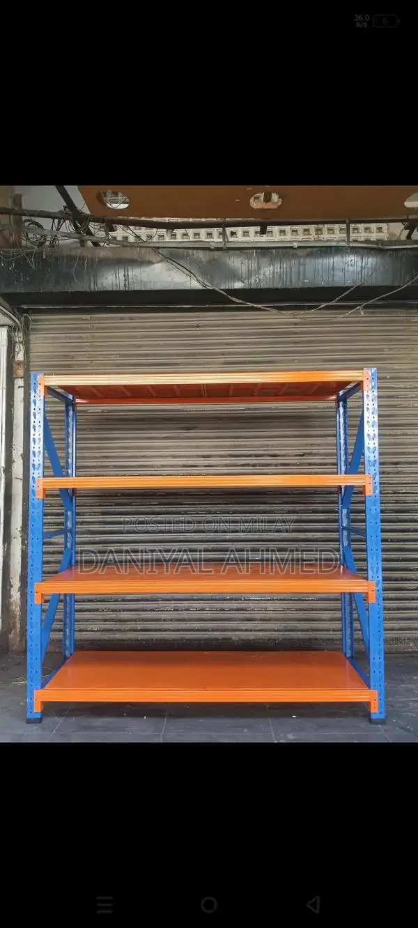 brand new imported warehouse racks shelves 600 kg capacity