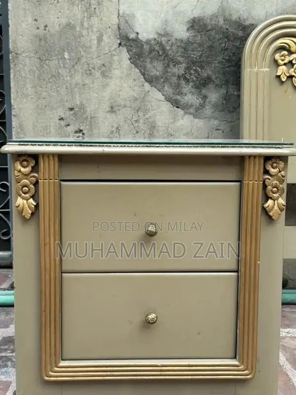 King Size Bed / Pure Wood Bed Set