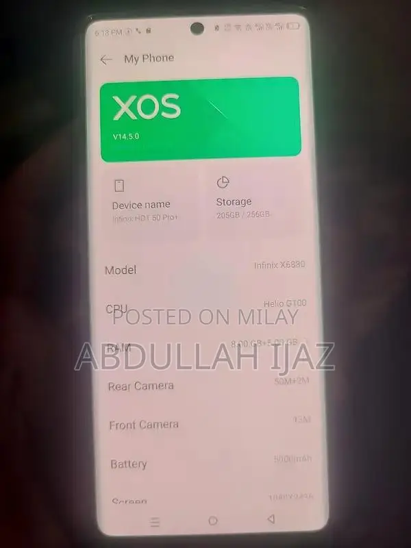 infinix hot 50 pro plus all ok set h