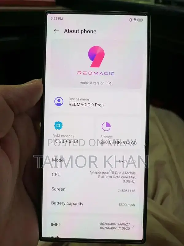 red magic 9pro plus
