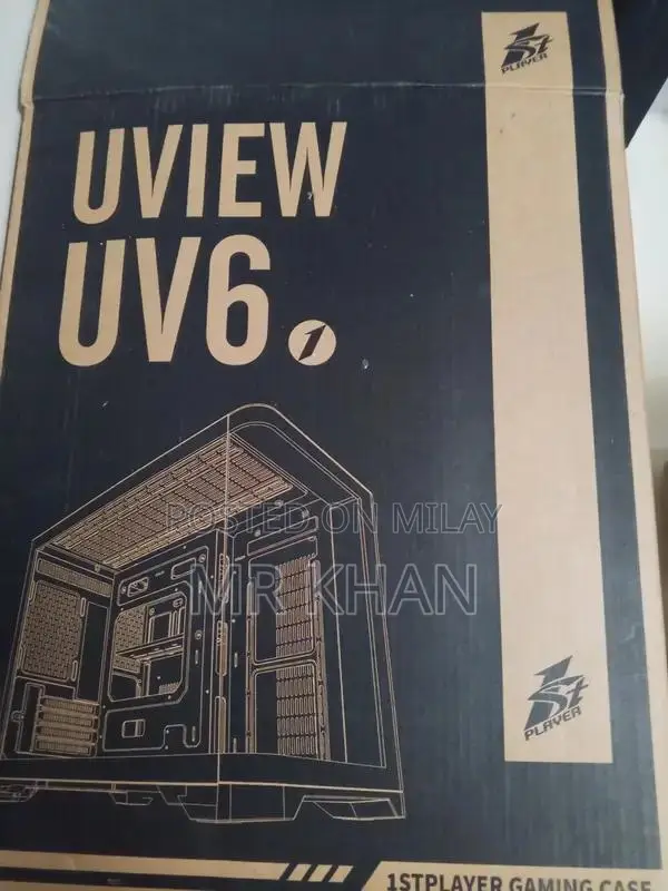 1st Player uview uv6 Black Casing