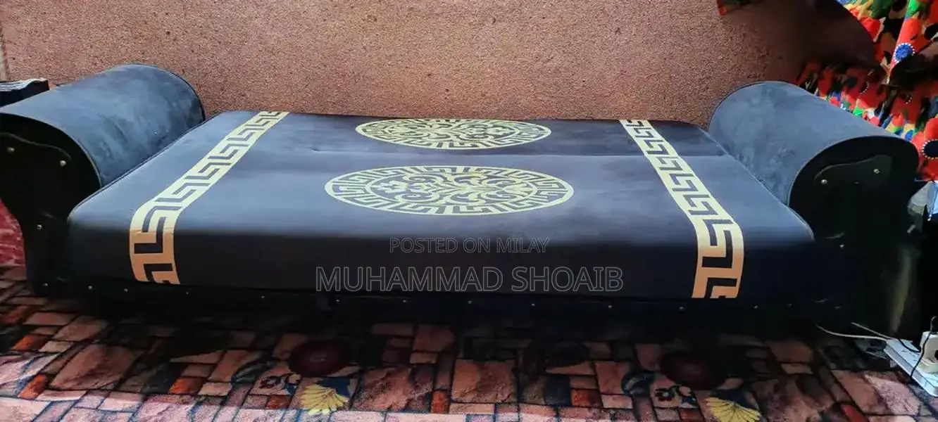 2 sofa comebed, 1 dressing table, 1 table 110/60 cm with glass top.