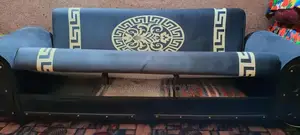 2 sofa comebed, 1 dressing table, 1 table 110/60 cm with glass top.