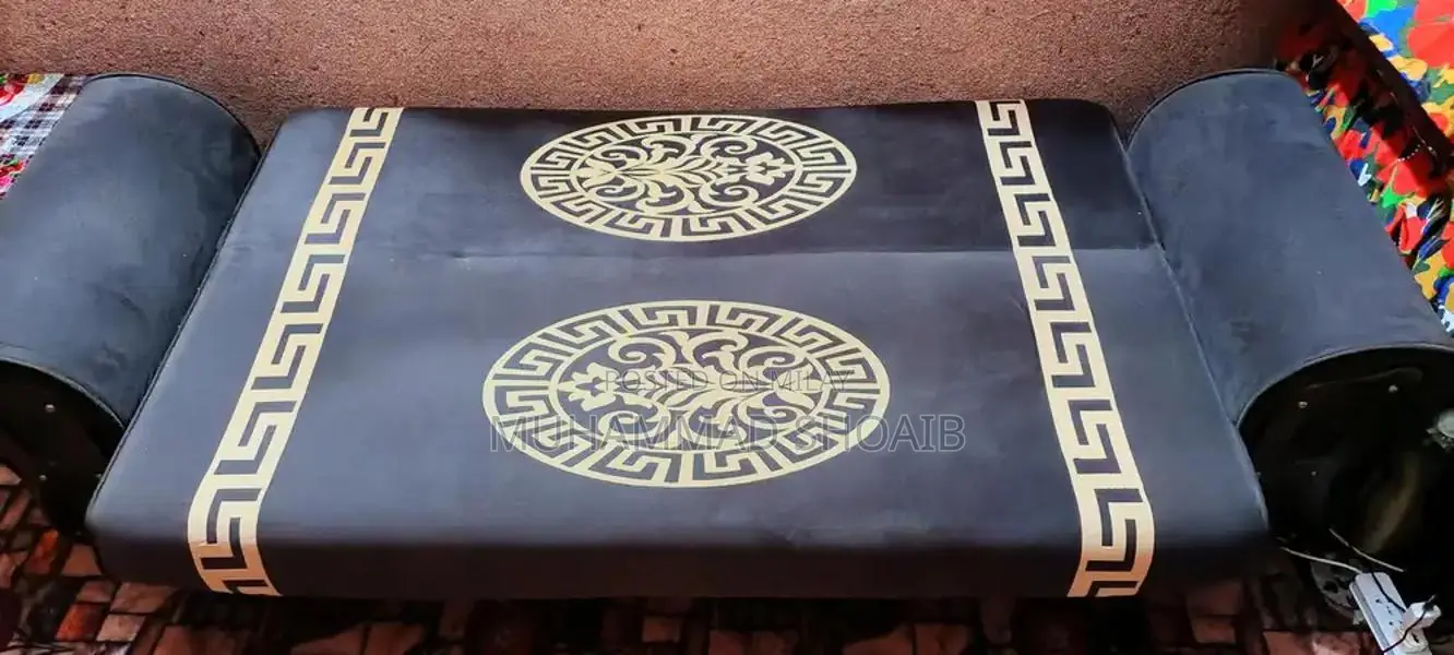 2 sofa comebed, 1 dressing table, 1 table 110/60 cm with glass top.