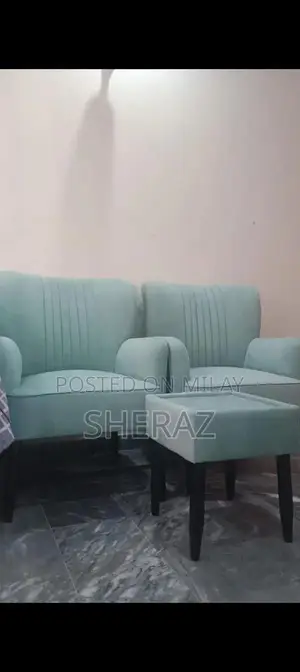 2 sofa chair with one table