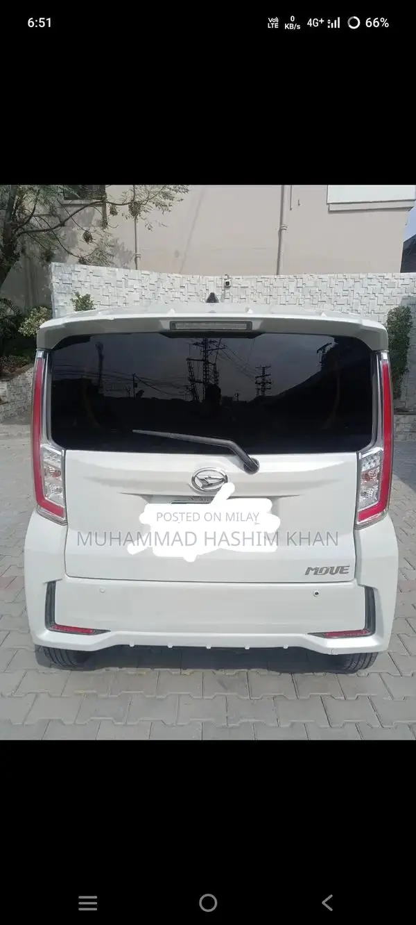 Daithsu mov660cc (Custom)  2015 model 2019 port  Pearl White 660 cc