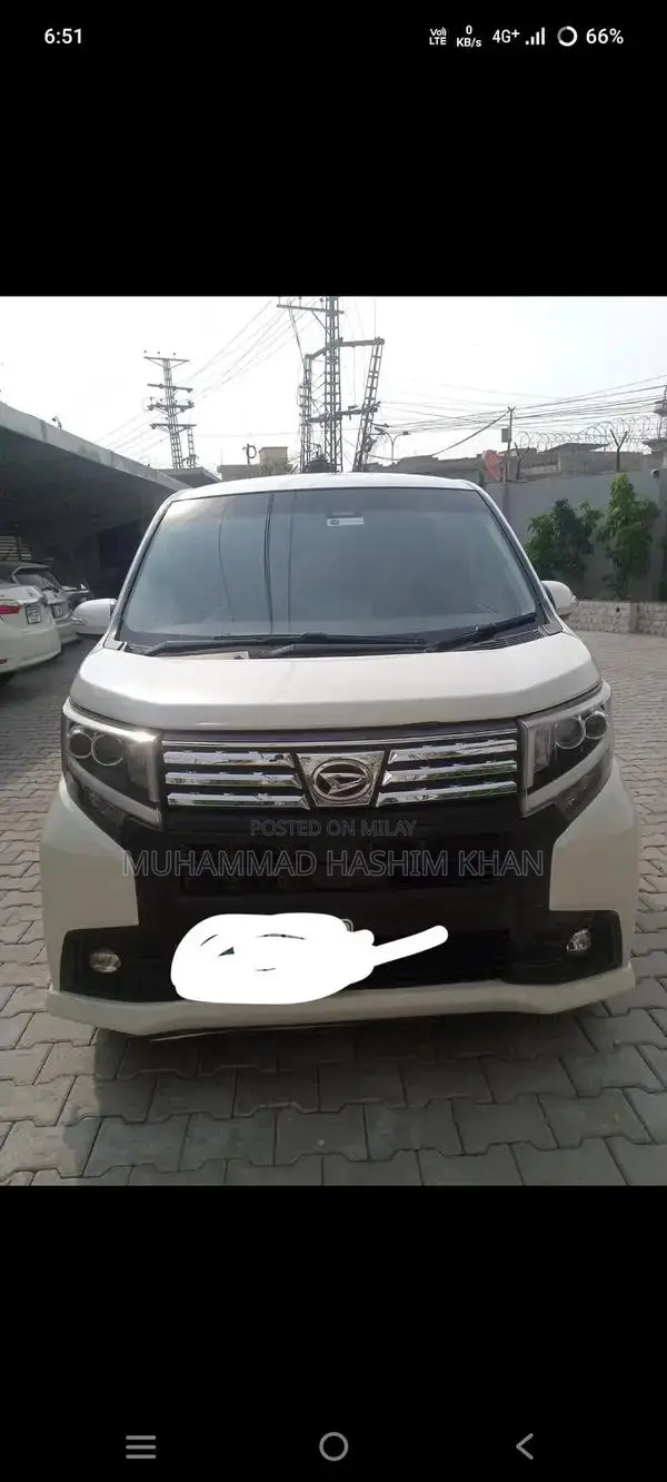 Daithsu mov660cc (Custom)  2015 model 2019 port  Pearl White 660 cc