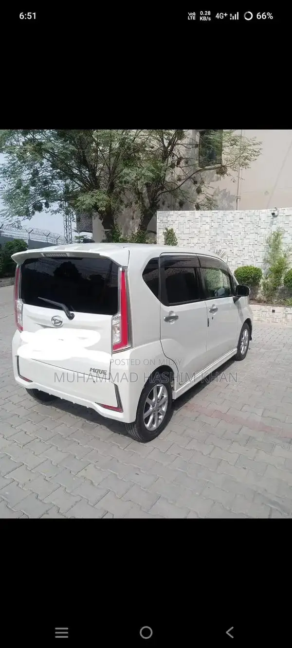 Daithsu mov660cc (Custom)  2015 model 2019 port  Pearl White 660 cc