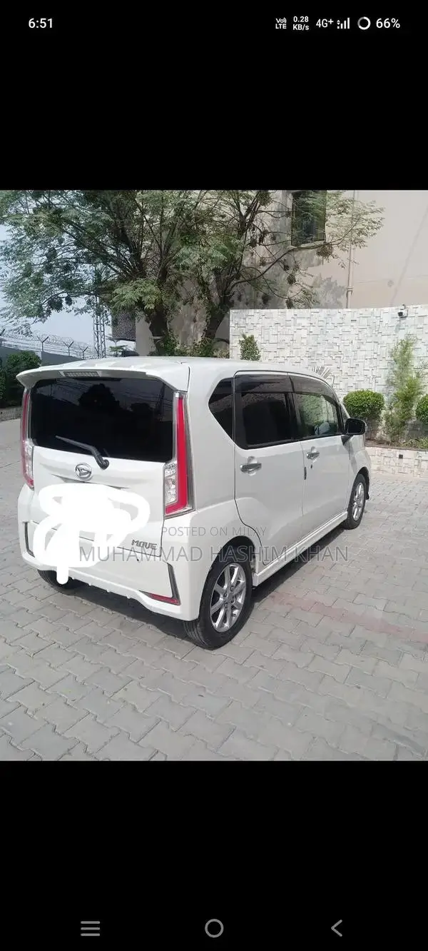 Daithsu mov660cc (Custom)  2015 model 2019 port  Pearl White 660 cc