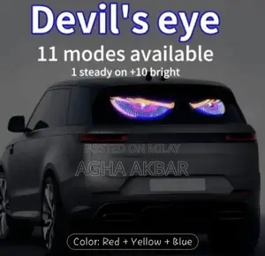 Photo - 2pcs  dynamic LED devil eye,