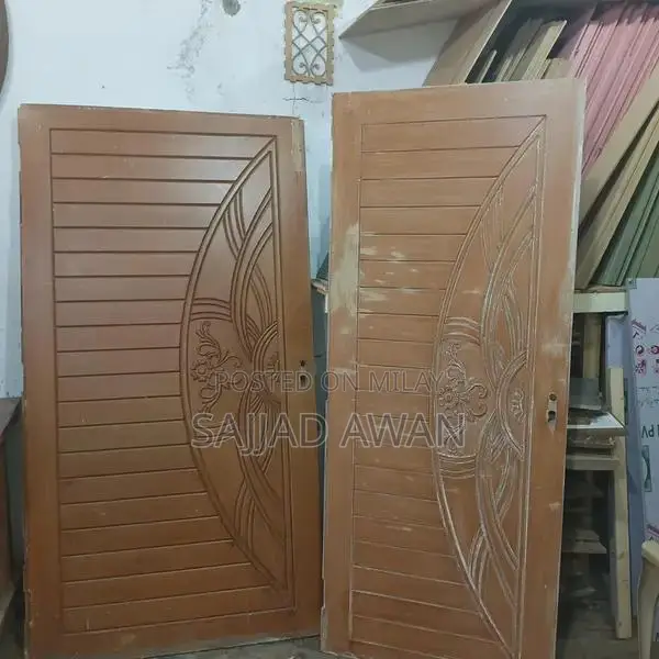 Multi-Size Wooden Furniture Door Configuration Set