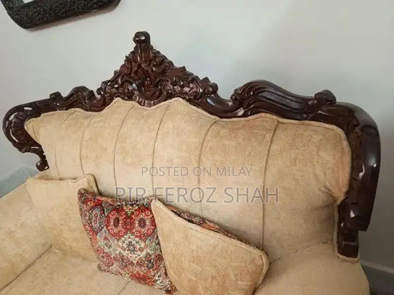 Chinyoti Shesham Wood 1+2+3 Seater Sofa Set