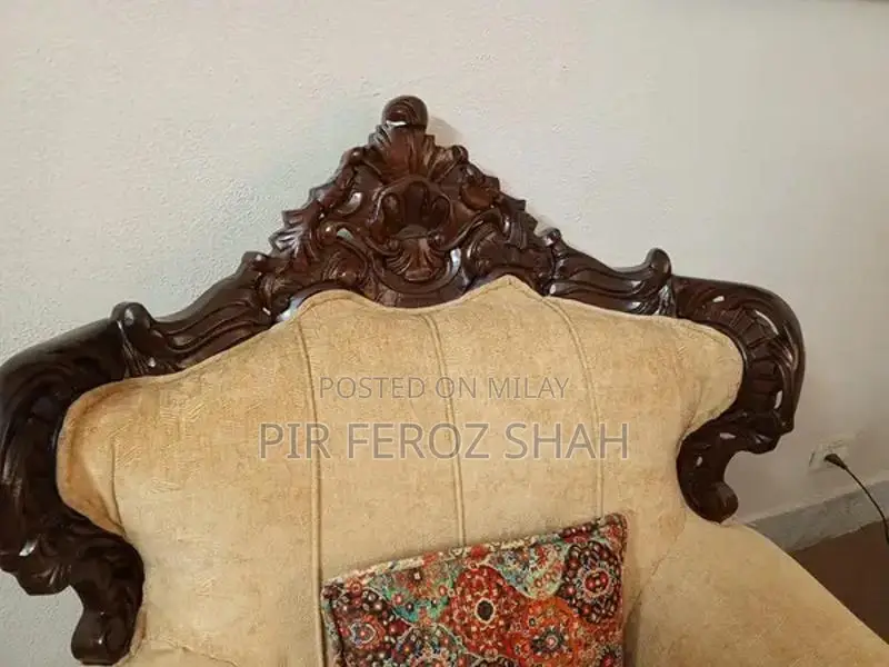 Chinyoti Shesham Wood 1+2+3 Seater Sofa Set