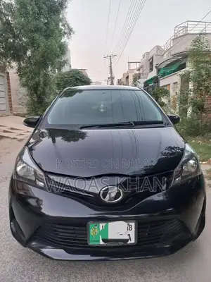 Photo - Toyota Vitz Compact City Car - Pearl Black 2015 Model
