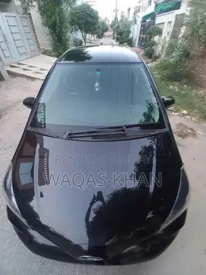 Toyota Vitz Compact City Car - Pearl Black 2015 Model
