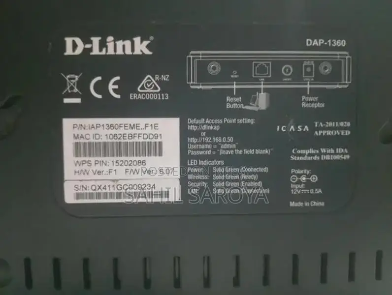 12V 1A Power Modem Network Device